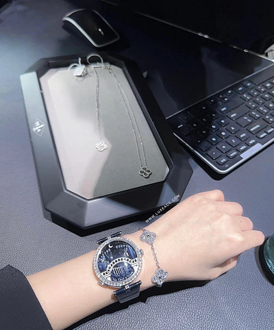 Van Cleef & Arpels Poetic Complications Collection VCARO8TY00 Watch. 3 Van Cleef Arpels Poetic Complications Collection VCARO8TY00 Watch