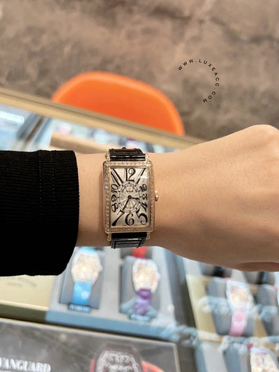 法穆兰LONG ISLAND 系列902 QZ D复刻手表 27 FRANCK MULLER LONG ISLAND COLLECTION 902 QZ D REL 5N QUARTZ WOMENS WATCH