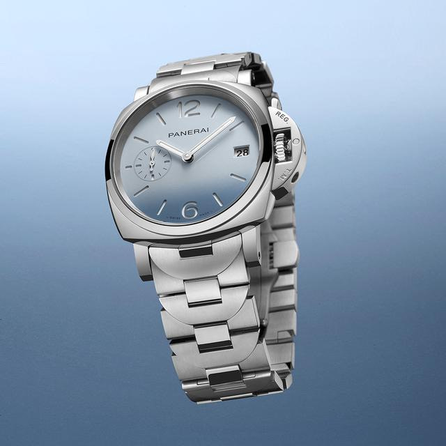 Panerai collaborates with Dilraba to present the Luminor Due Pastello series of pastel-colored wristwatches. 6 b1de015e3c5f217d7178e2344e7594ec