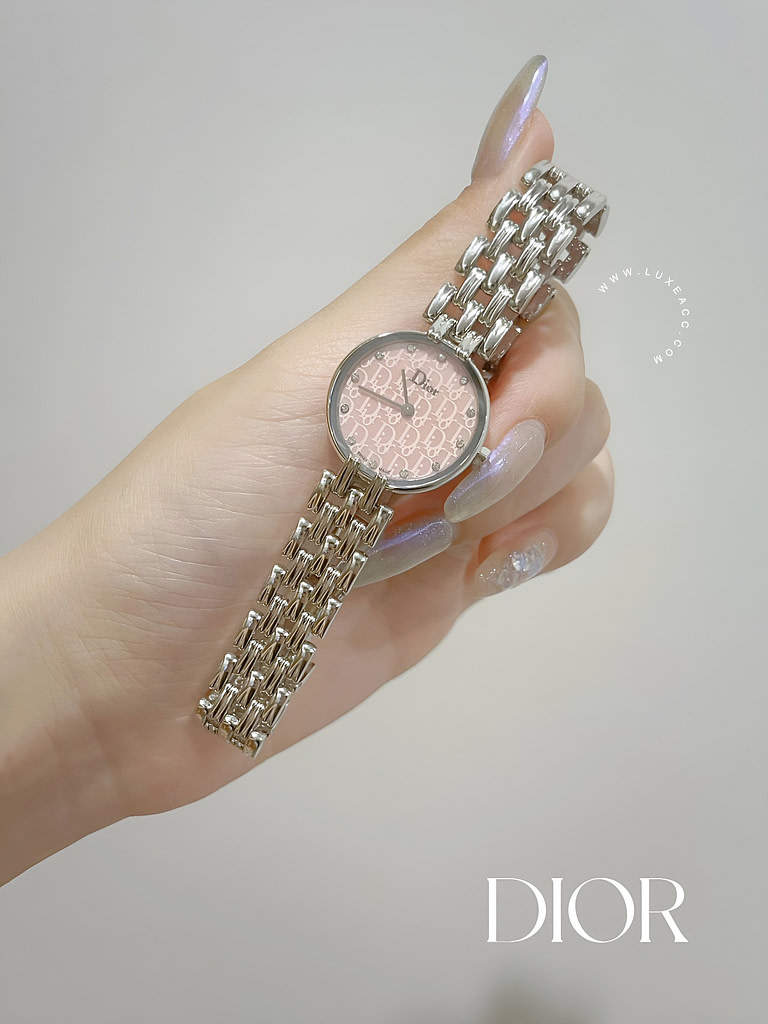 Dior Mother of Pearl Relief Vintage Watch 11