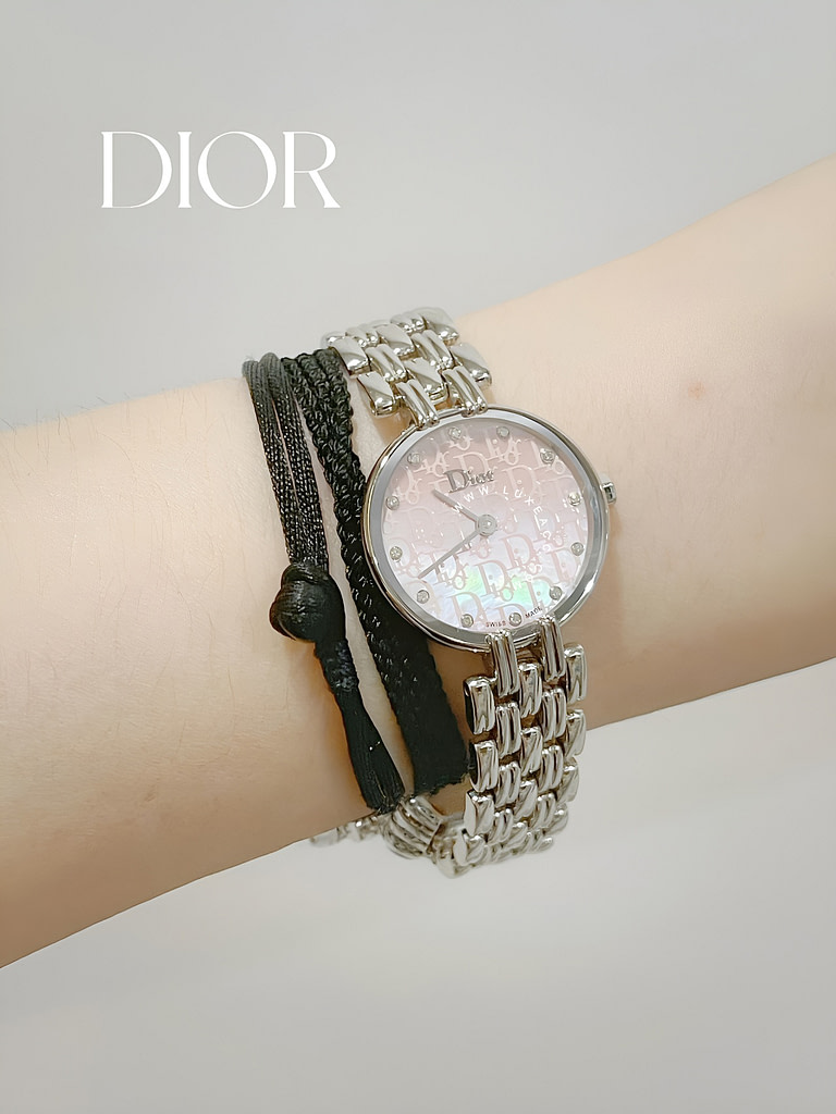 Dior Mother of Pearl Relief Vintage Watch 41