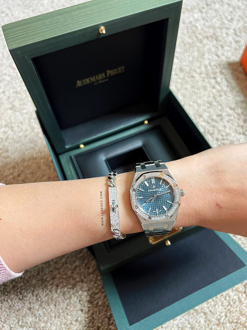 爱彼皇家橡树系列77351ST.ZZ.1261ST.01复刻腕表 2 AUDEMARS PIGUET ROYAL OAK COLLECTION 77351ST.ZZ .1261ST.01 WATCH 2