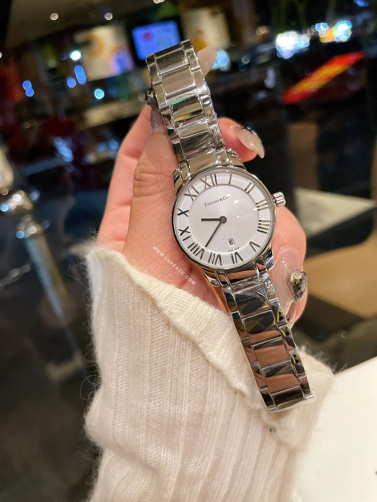 TIFFANY ATLAS SERIES 60166378 WRISTWATCH. 4